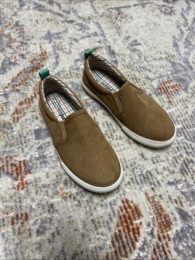 New Cat & Jack Brown Slip-On Kids Loafers